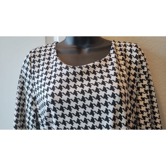 Spence Dress Women's size 14 black and white 3/4 Sleeve. - Picture 2 of 13